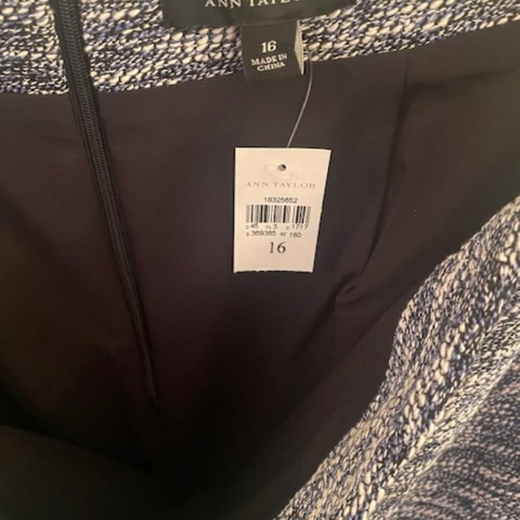 Blue Heathered Suit from Ann Taylor - Picture 3 of 6